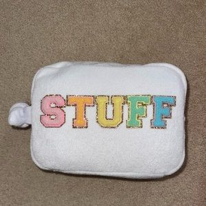 Stoney Clover Lane X Target Large White Terry Cloth Pouch